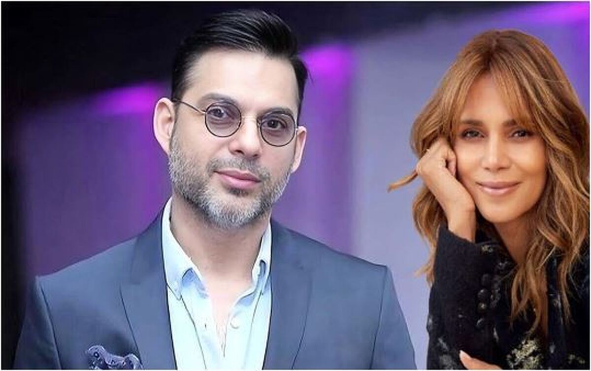 عکس گروهی پیمان معادی همراه بازیگران فیلم جنایی و هالیوودی «جنایت ۱۰۱»