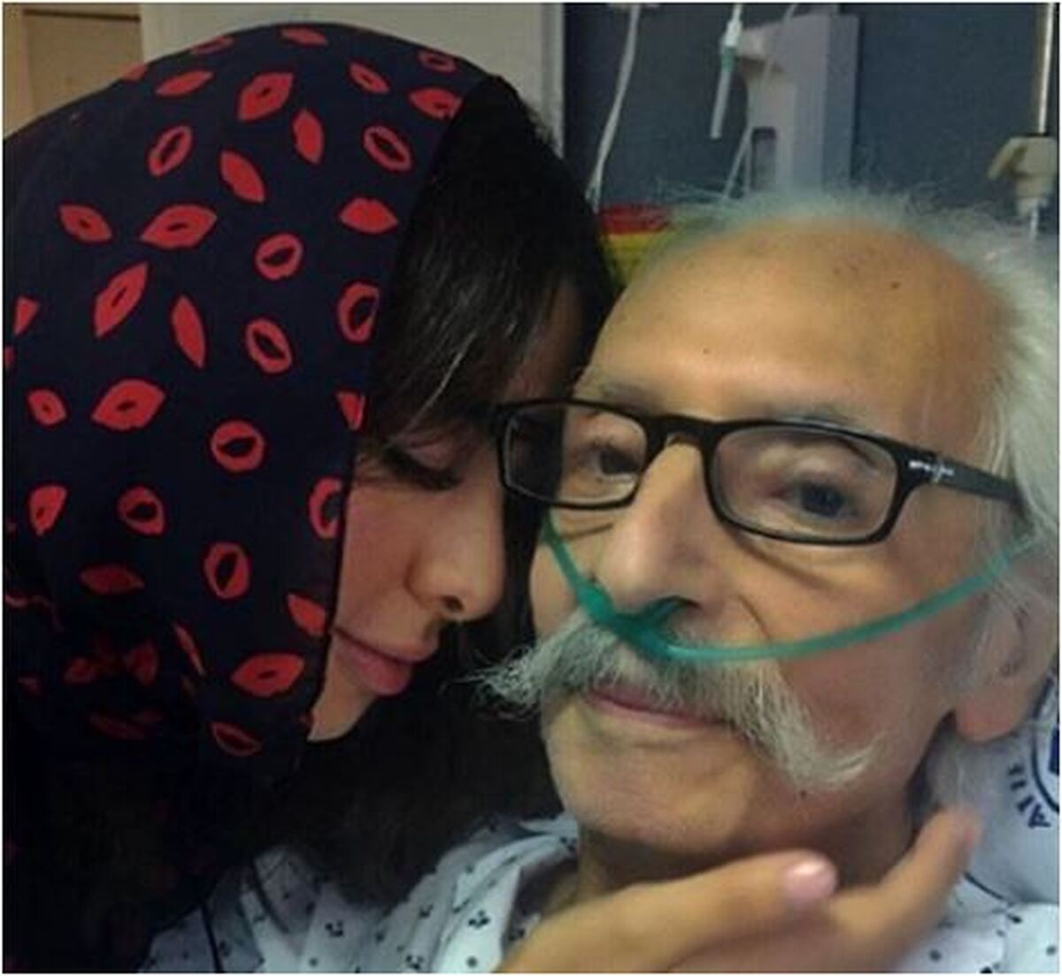 دونفره‌های دیدنی جمشید مشایخی و نوه شیک و دوست داشتنی اش در پیج شخصی اش پر بازدید شد+عکس