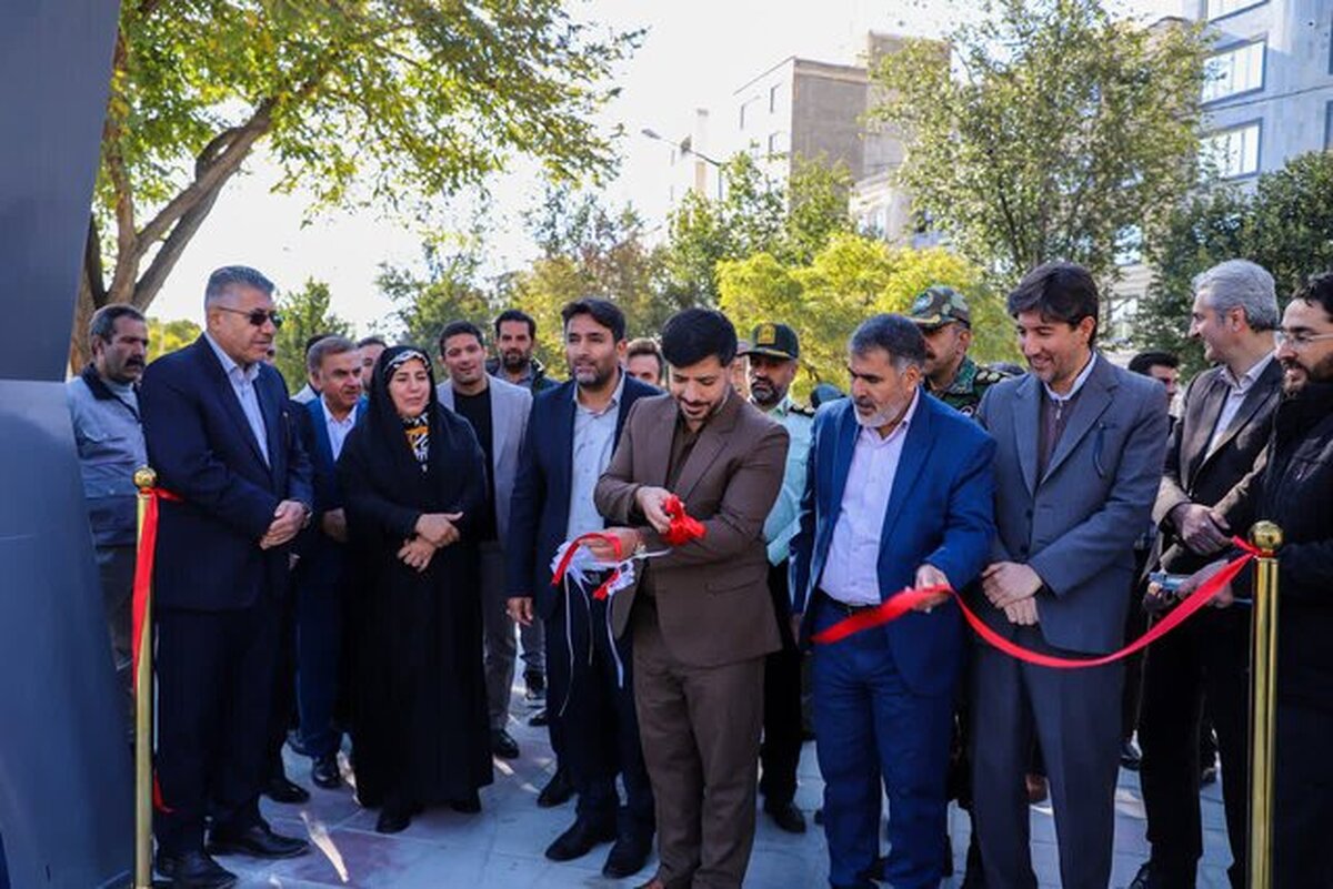 گذر ورزشی پارک سوم خرداد در سنندج افتتاح شد