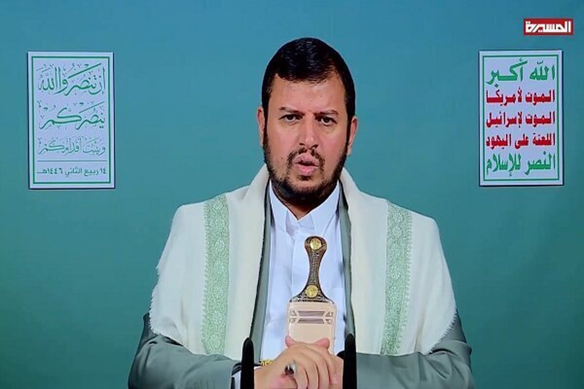 رهبر انصارالله یمن:آمریکا و اسرائیل در حال آماده سازی زمینه عملیات تهاجمی علیه ایران هستند