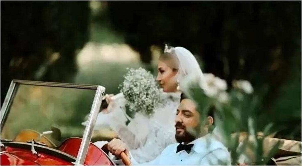 قربون صدقه رفتن مینا مختاری برای قد و بالای همسر هنرمندش در صفحه شخصی اش! +استوری