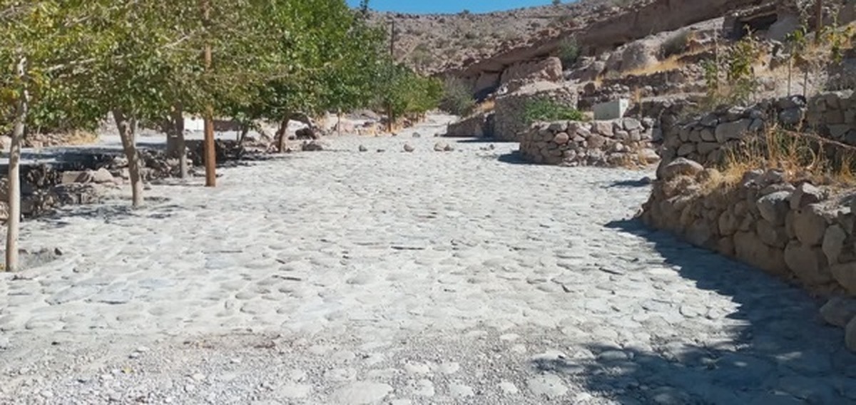 ساماندهی شبکه معابر روستای تاریخی میمند در شهربابک