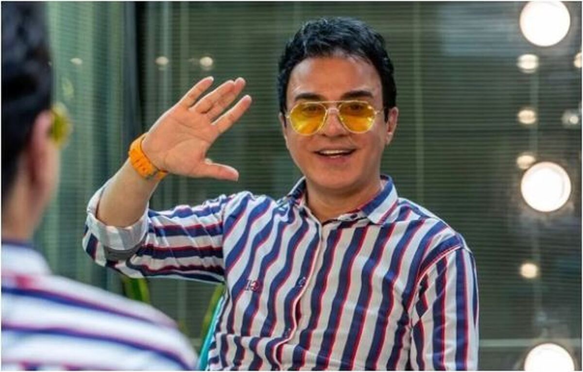 عکس یادگاری عمو پورنگ و امیرمحمد کنار اسطوره سینما در وضعیت وخیم جسمانی اش