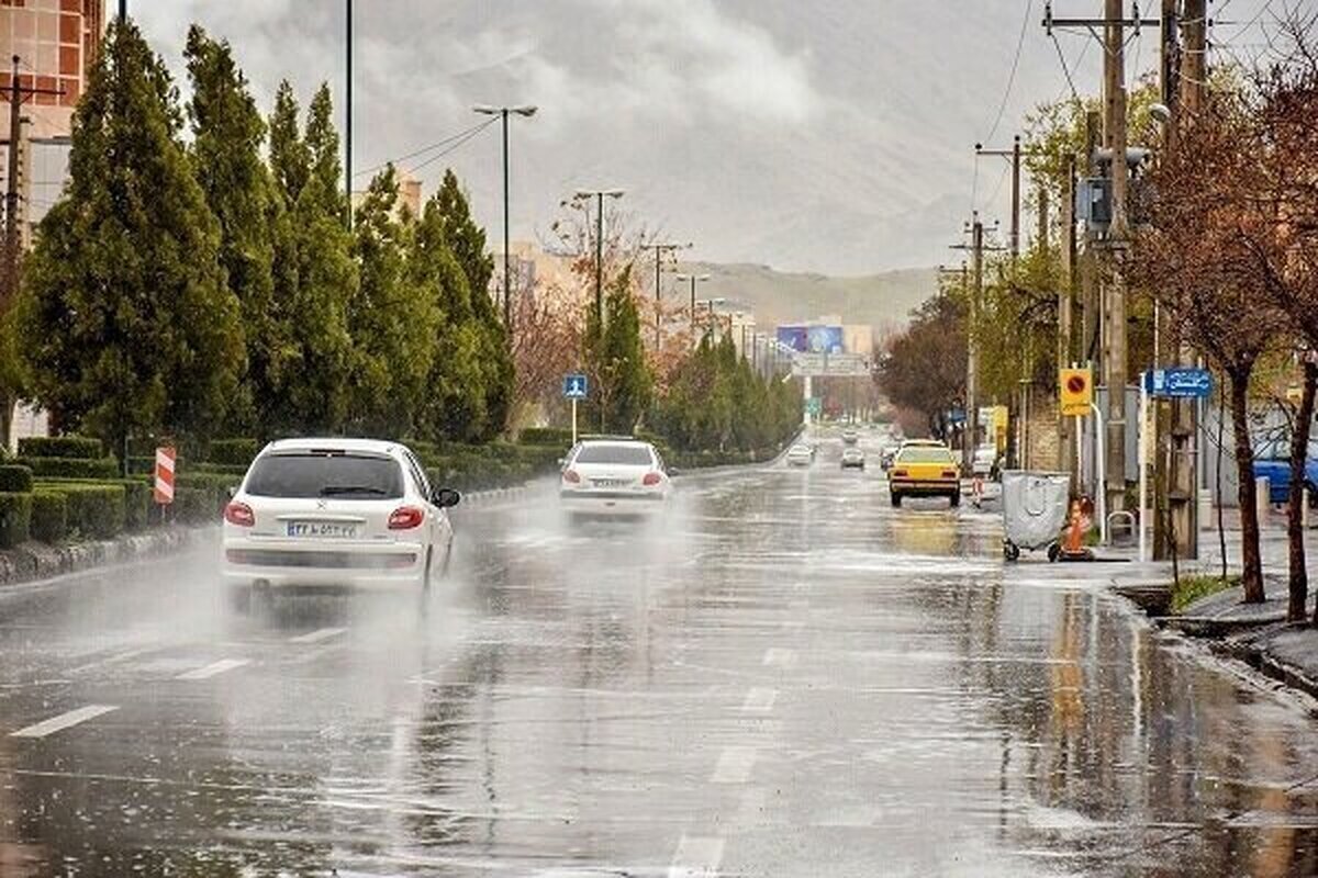 رگبار شدید باران و بارش برف در ۴ استان کشور