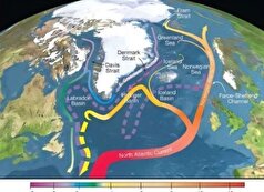 کند شدن یک جریان کلیدی اقیانوسی، گرمایش قطب شمال را کاهش میدهد!