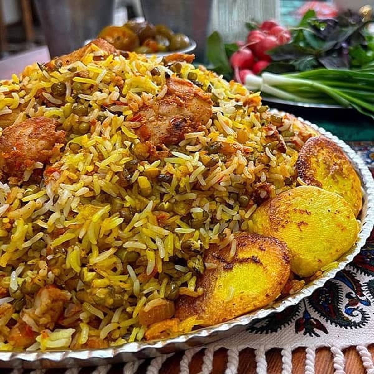 طرز تهیه ماش پلو بدون گوشت یا همراه با گوشت+نکات مهم