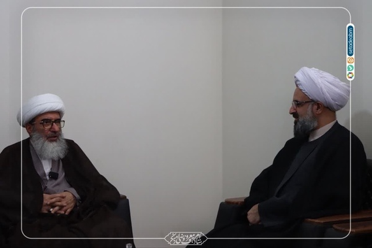 دیدار دبیر ستاد امر به معروف با آیت‌الله سیفی مازندرانی