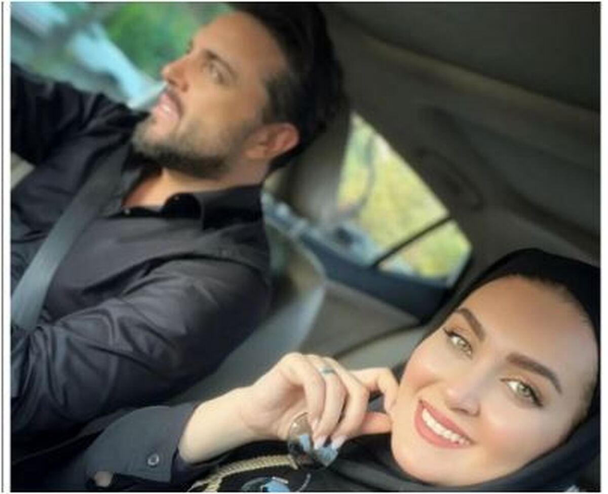 نگاه‌های عاشقانه پدرام کریمی به همسرش مورد توجه کاربران قرار گرفت/عشقتون پایدار!