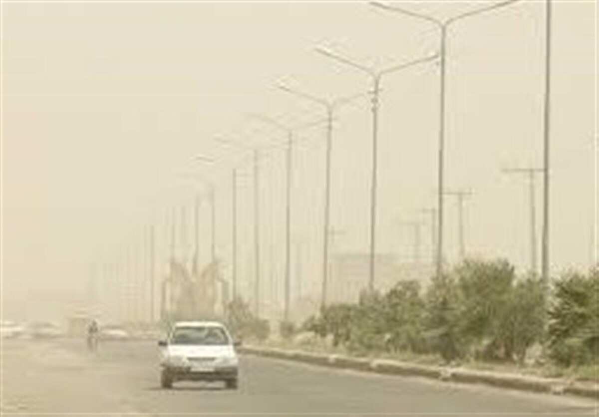 کاهش کیفیت هوای یزد همراه با ماندگاری هوای سرد