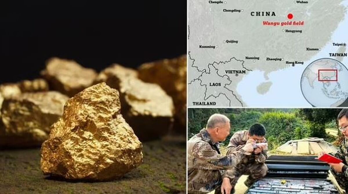 بزرگ‌ترین معدن طلای جهان در دل چین/پیش‌بینی استخراج بیش از هزار تن طلا
