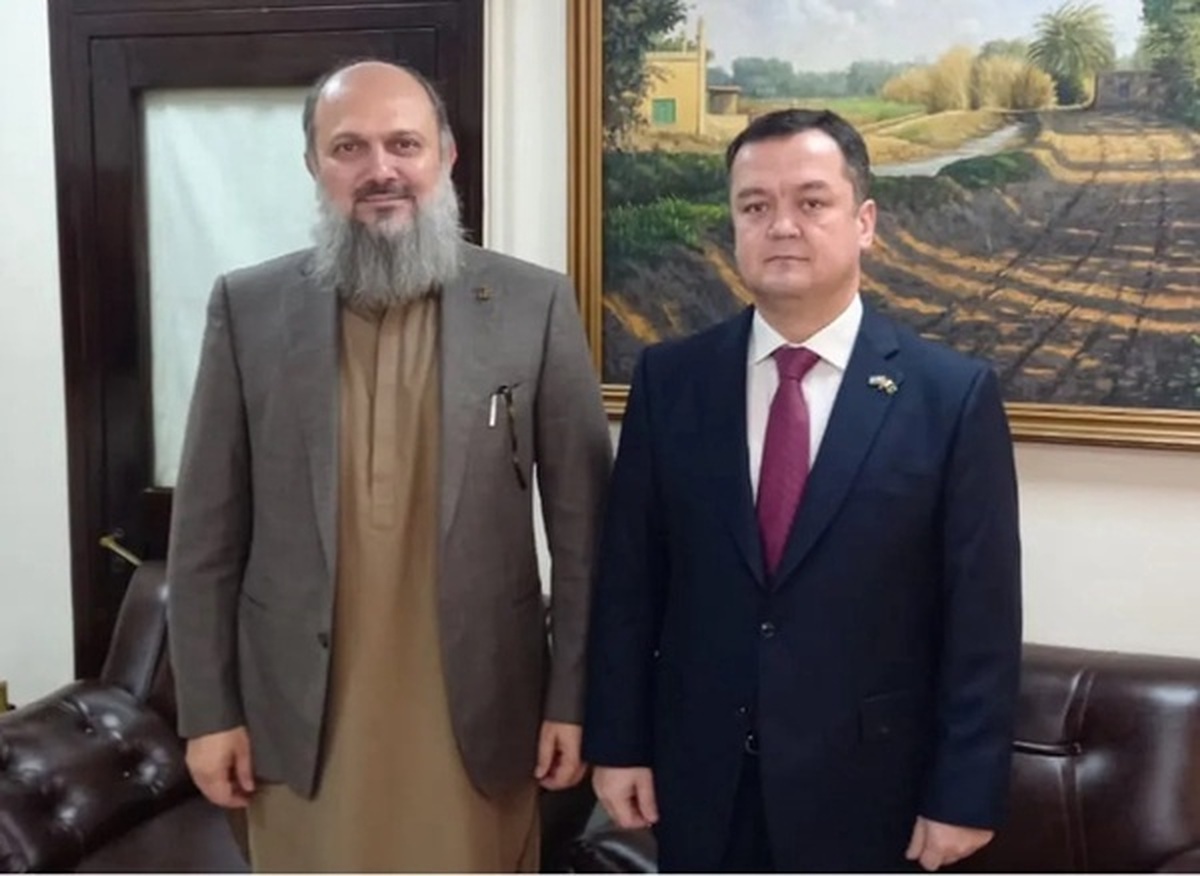 تحکیم همکاری محور دیدار سفیر ازبکستان و وزیر بازرگانی پاکستان