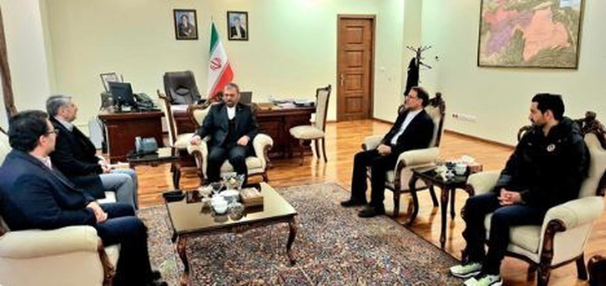 دیدار سفیر ایران در تاجیکستان با مدیرعامل باشگاه سپاهان اصفهان