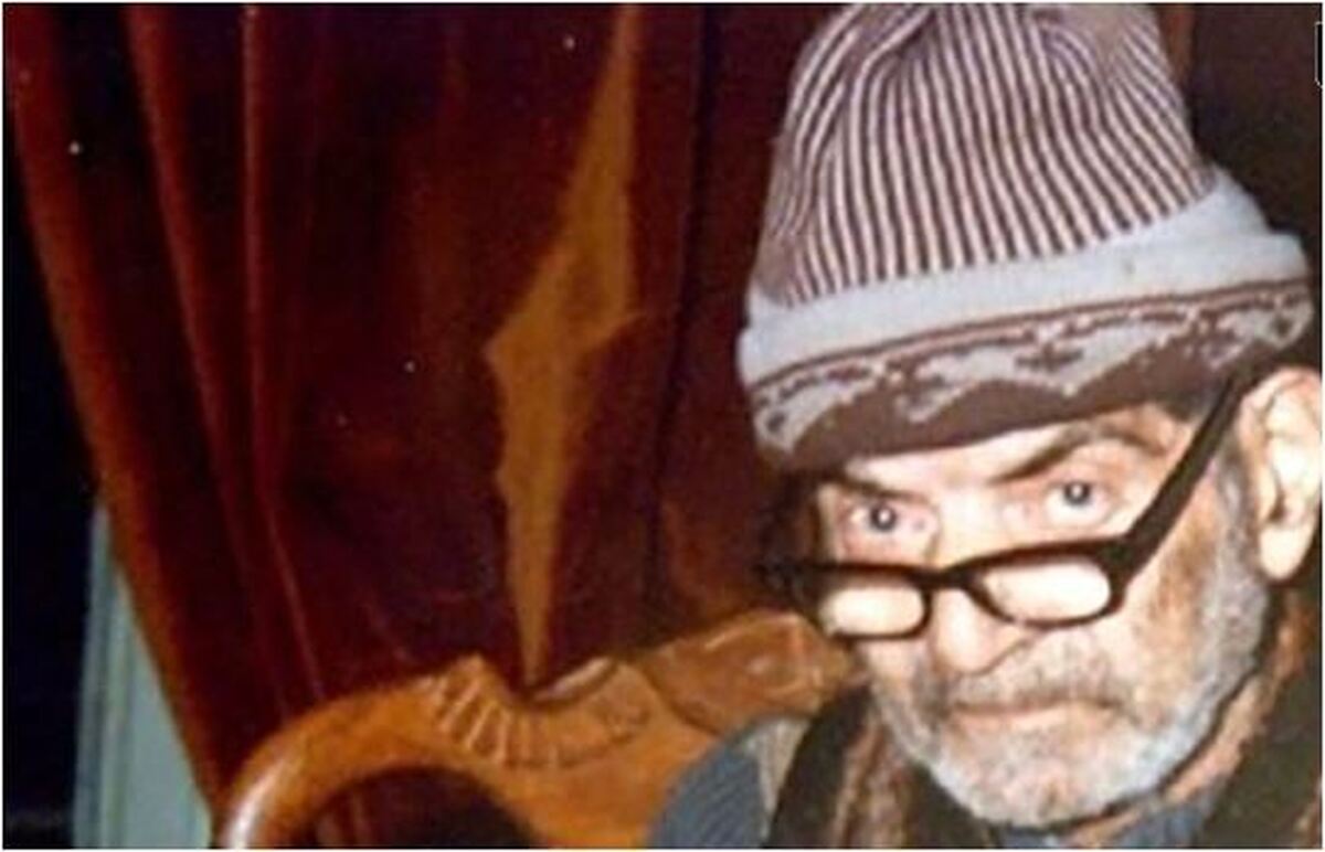 اولین و آخرین عکس دونفره استاد شهریار کنار همسرش