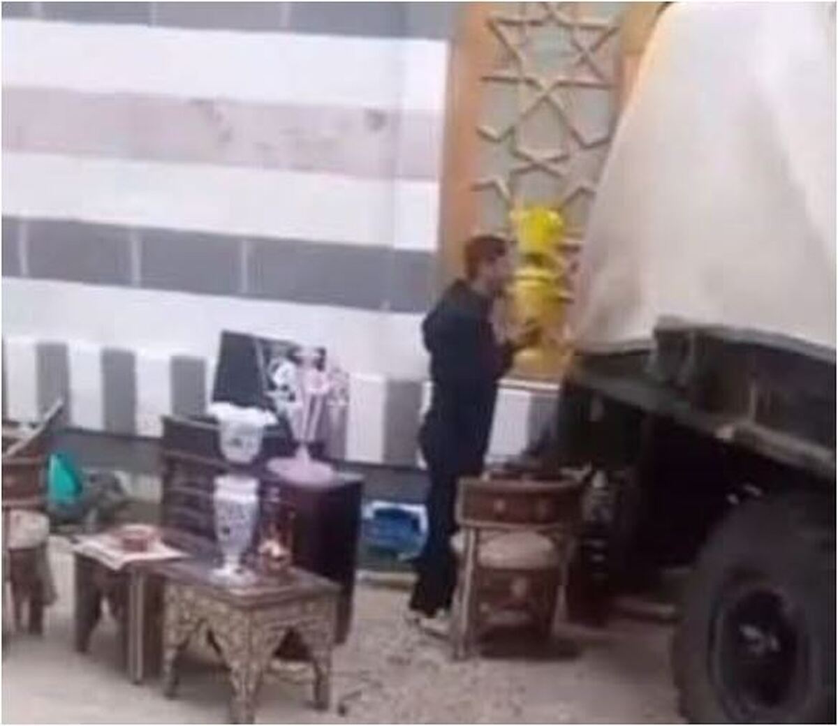 آثار باستانی سوریه هم به غارت رفت!