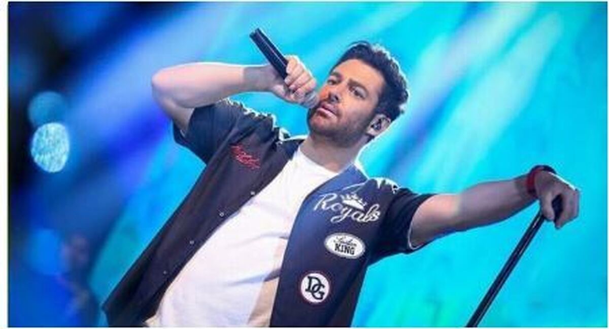 رضا گلزار با این سلفی از عینک جدیدش رونمایی کرد
