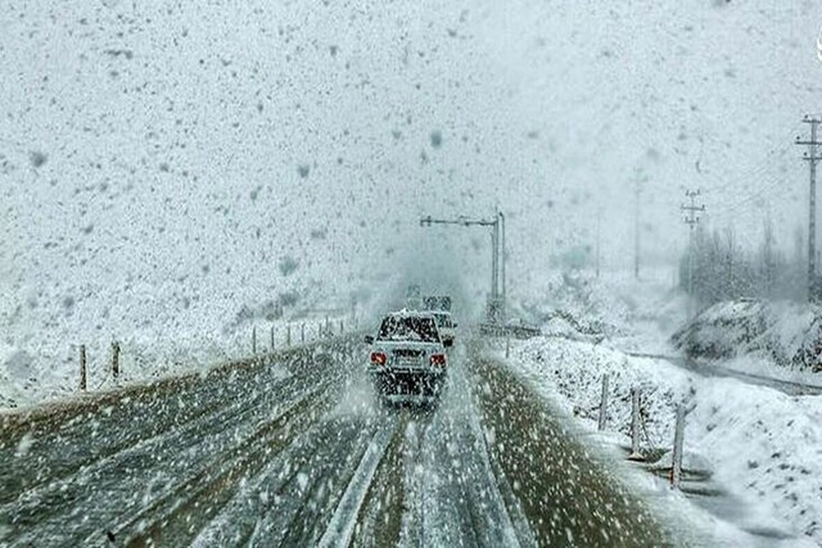 مسدود شدن محور‌های همدان و اردبیل به دلیل بارش برف/ محور‌های شمالی کشور فاقد بارش هستند