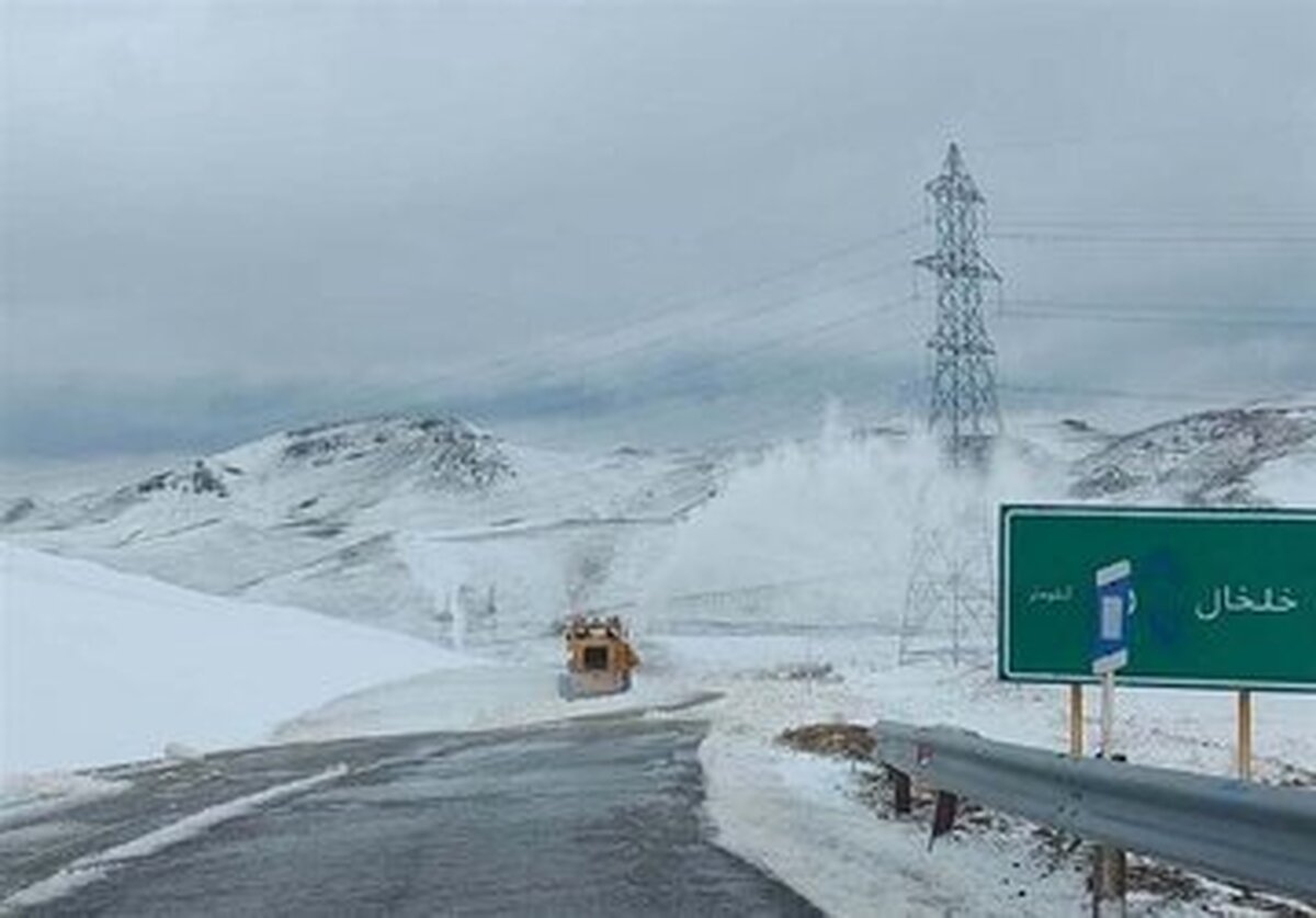 انسداد محور پونل - خلخال به علت برودت هوا