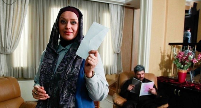 (عکس) «سام درخشانی و الهام چرخنده» در پشت صحنه سریال آوای باران؛ سال ۹۲