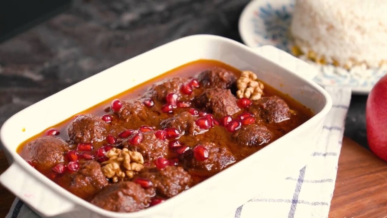 کوفته انار و گردو؛ یک غذای جدید و خوش طعم مخصوص فصل سرما
