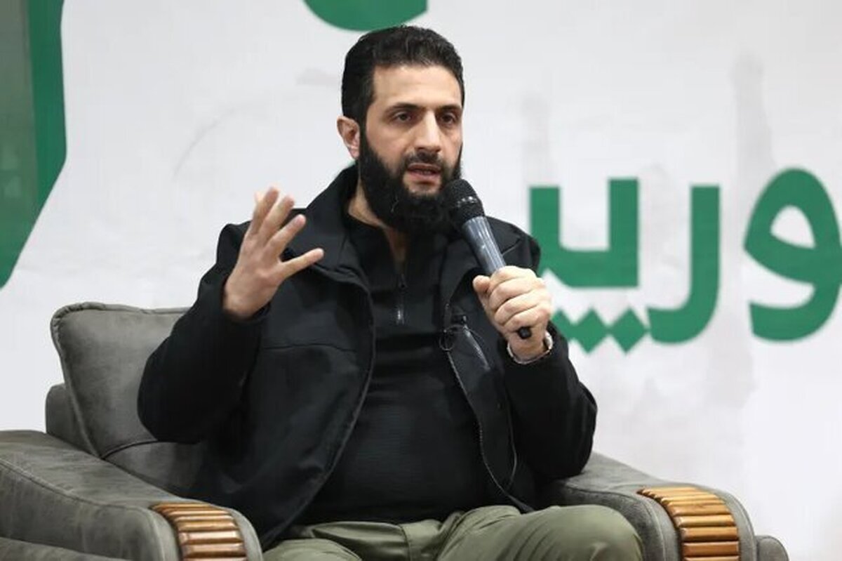 احمد الشرع خواستار راه حلی برای پایان بمباران و نفوذ رژیم صهیونیستی به سوریه شد