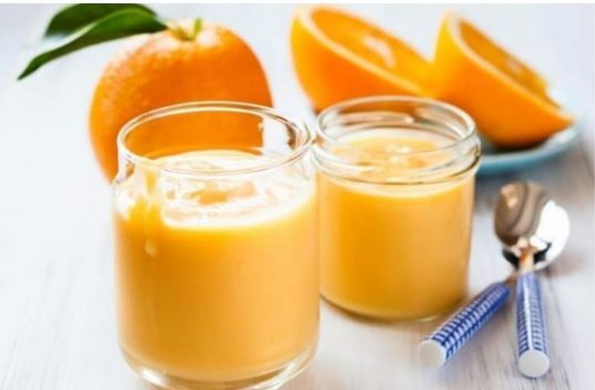 چگونه دسر کرم پرتقالی درست کنم؟