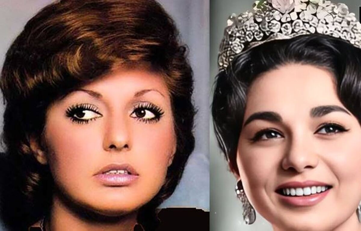 عکس دونفره خواننده معروف زن کنار فرح پهلوی با ژستی صمیمانه پر بازدید شد