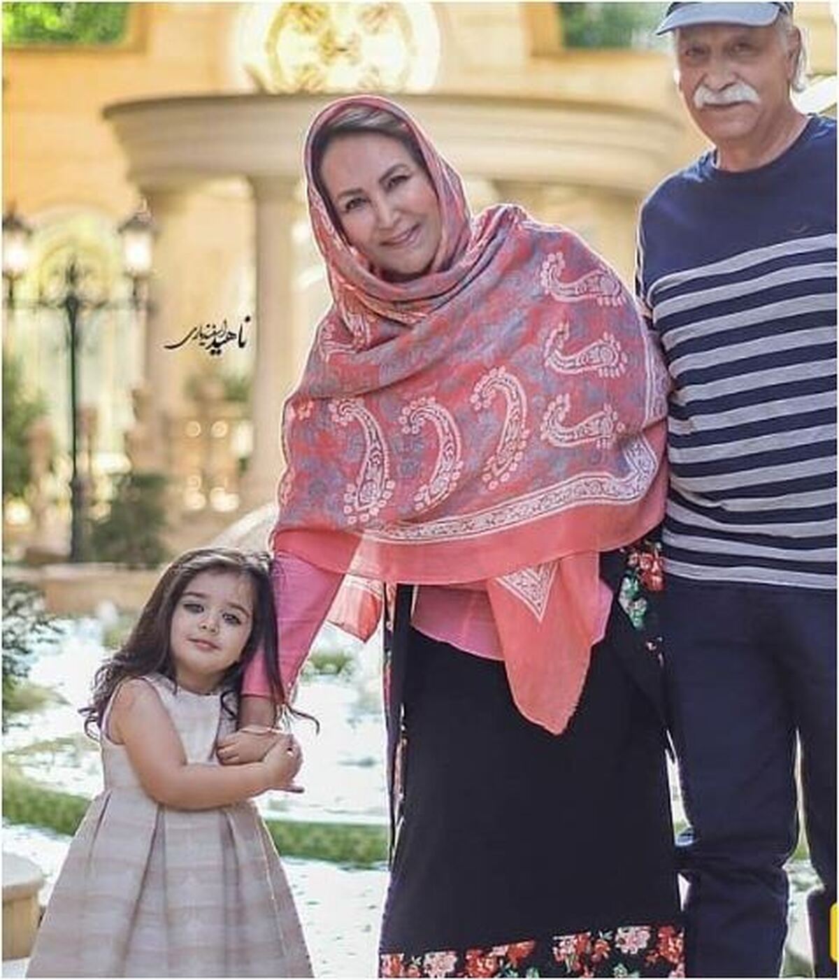 سنگ تمام گذاشتن محمود پاک نیت برای تولد نوه چشم قشنگ و نازش/سوپر مدل آینده است این خانوم کوچولو!