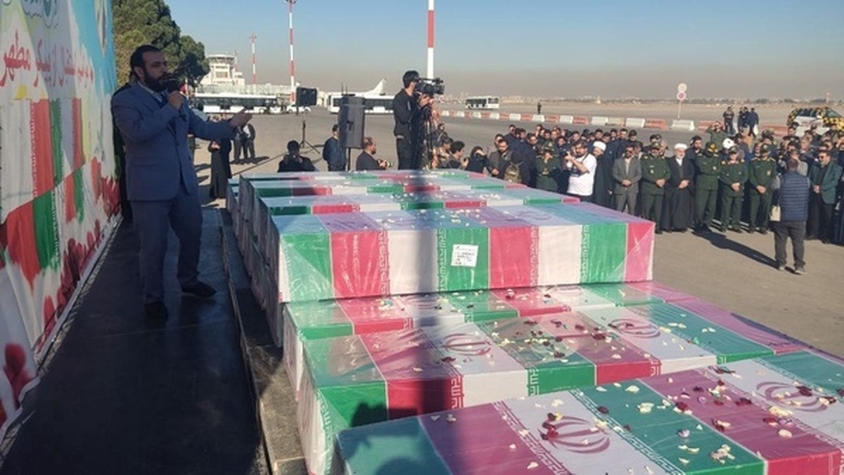 میزبانی خراسانی‌ها از ۱۴ شهید گمنام