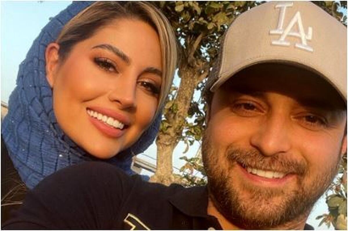 گشت و گذار خانوادگی بابک جهانبخش با خانوم بچه‌ها /چه ماشین لاکچری! +عکس