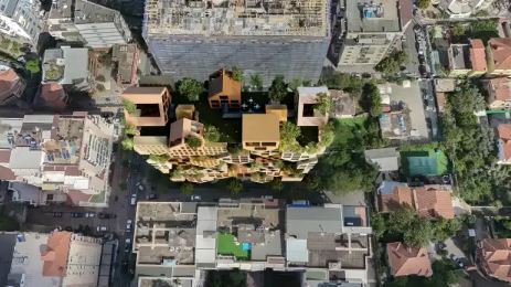 برج پازلی تیرانا؛ نماد خلاقیت و نوآوری در معماری شهری