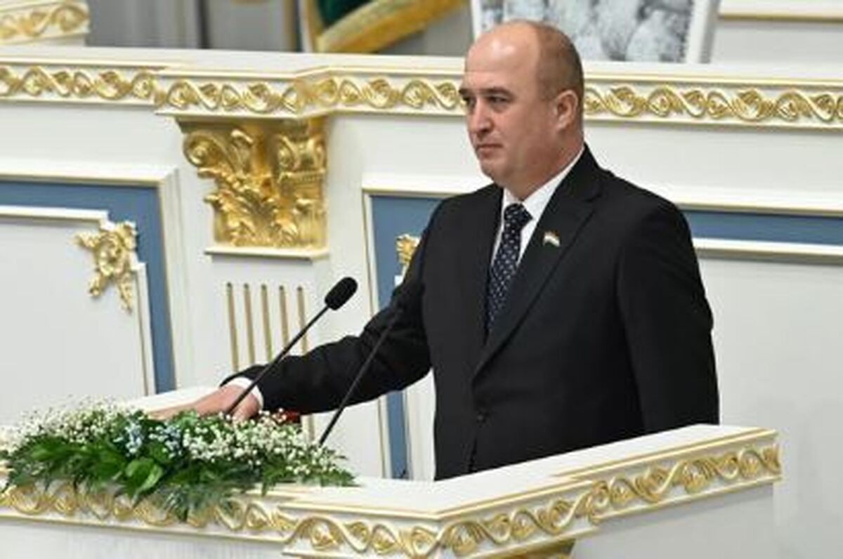 «فیضعلی عیدی‎زاده» رئیس جدید پارلمان تاجیکستان