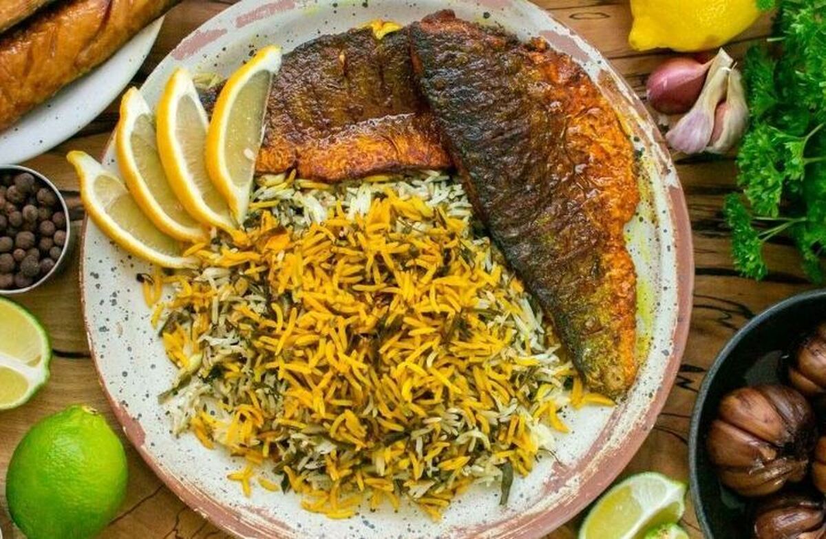 اگر رژیم داری با این رسپی سبزی پلو با ماهی عید را درست کن