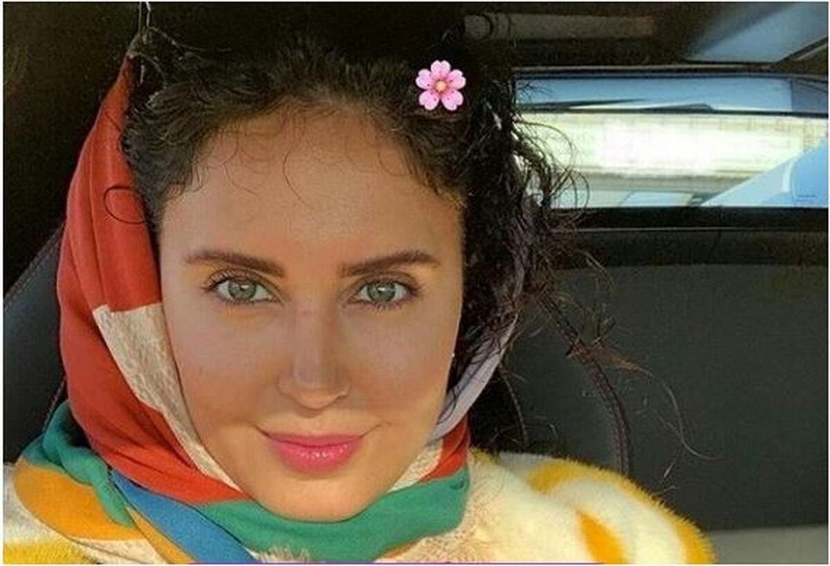پرتره دلنشین از الناز شاکردوست در طبیعت با صفای بهاری در یک لوکیشن دنج