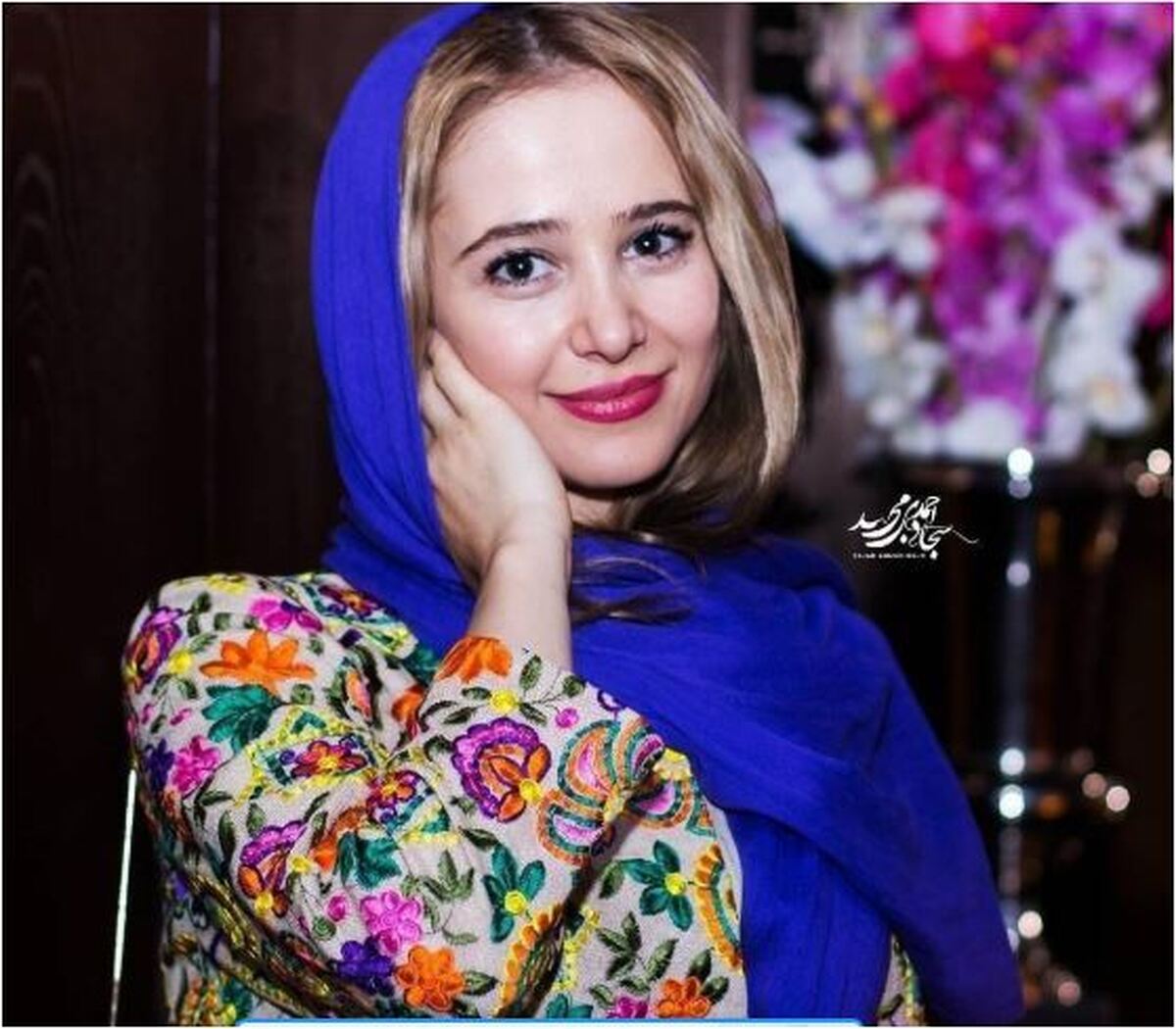 عکس تبلیغاتی الناز حبیبی در یک رستوران با حال و هوای خاص/از اون عکس مفهمومی هاست!