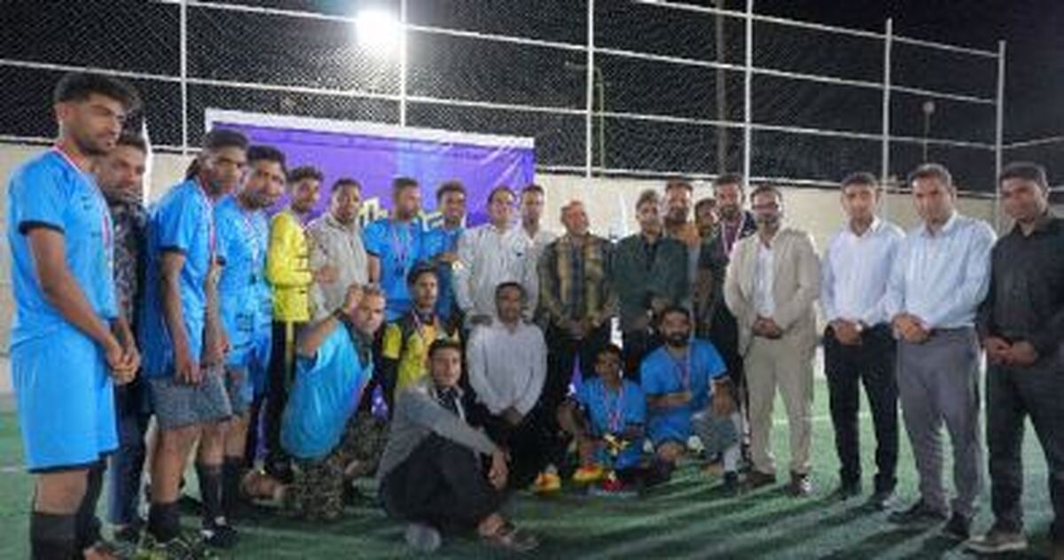 قهرمان مسابقات مینی فوتبال جام رمضان رودان معرفی شد