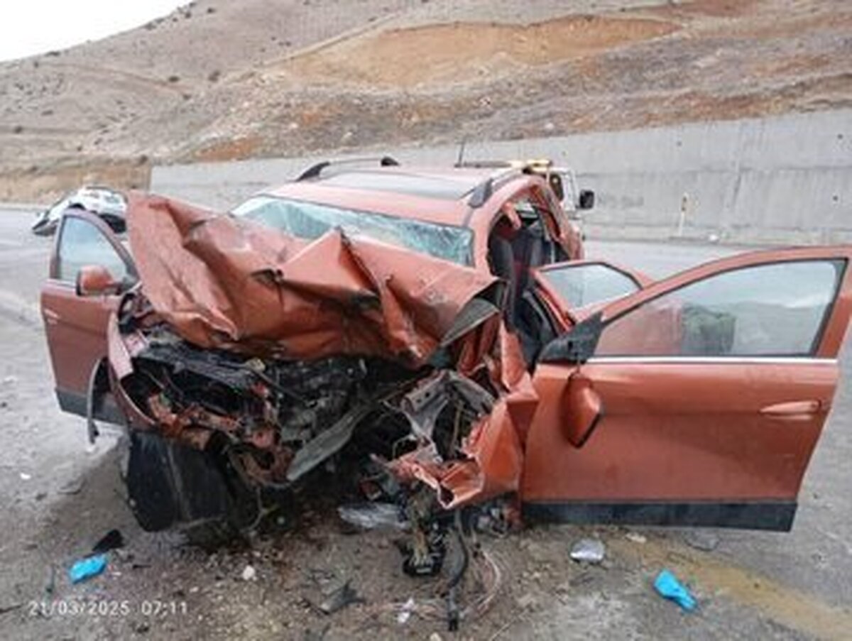 ۴۰ درصد عامل تصادفات جاده‌ای عدم توجه به جلوست