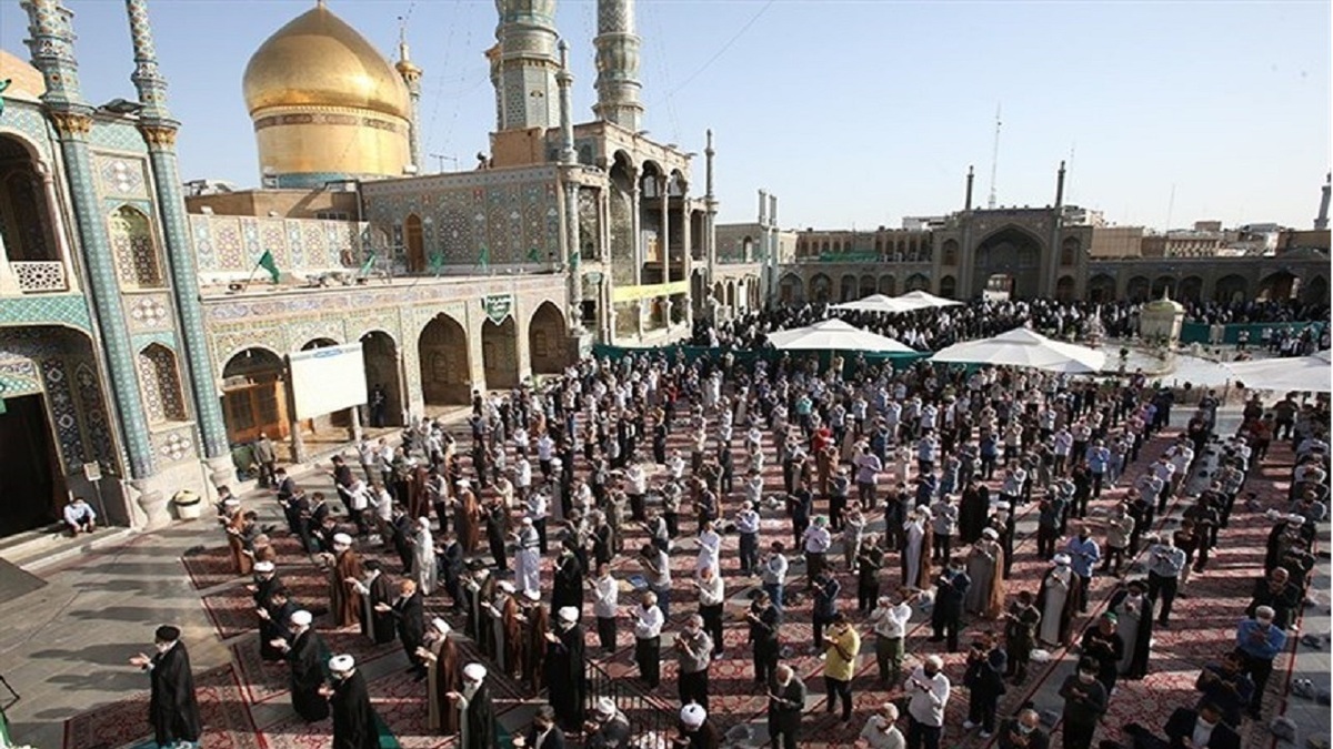 جزئیات اقامه نماز عید فطر در حرم مطهر بانوی کرامت و مسجد جمکران