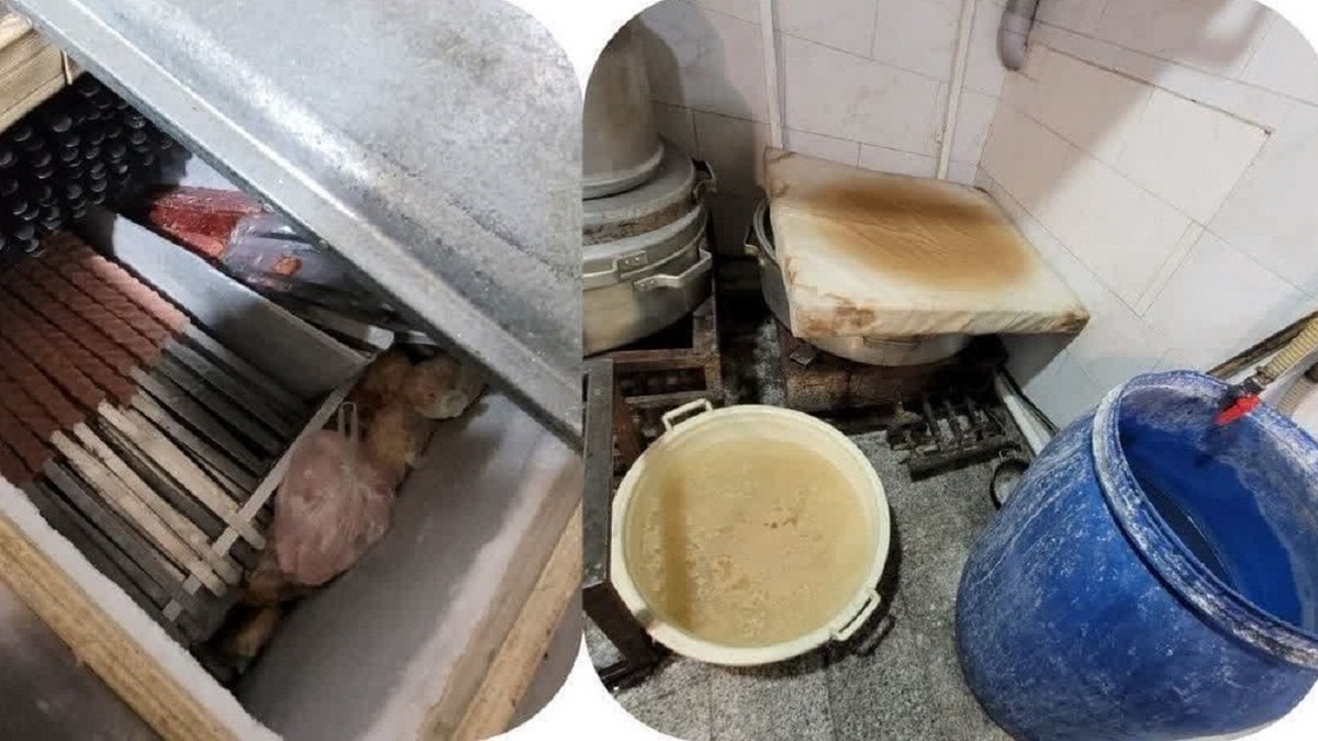 توقیف بیش از ۱۶ تن مواد غذایی فاسد در قم