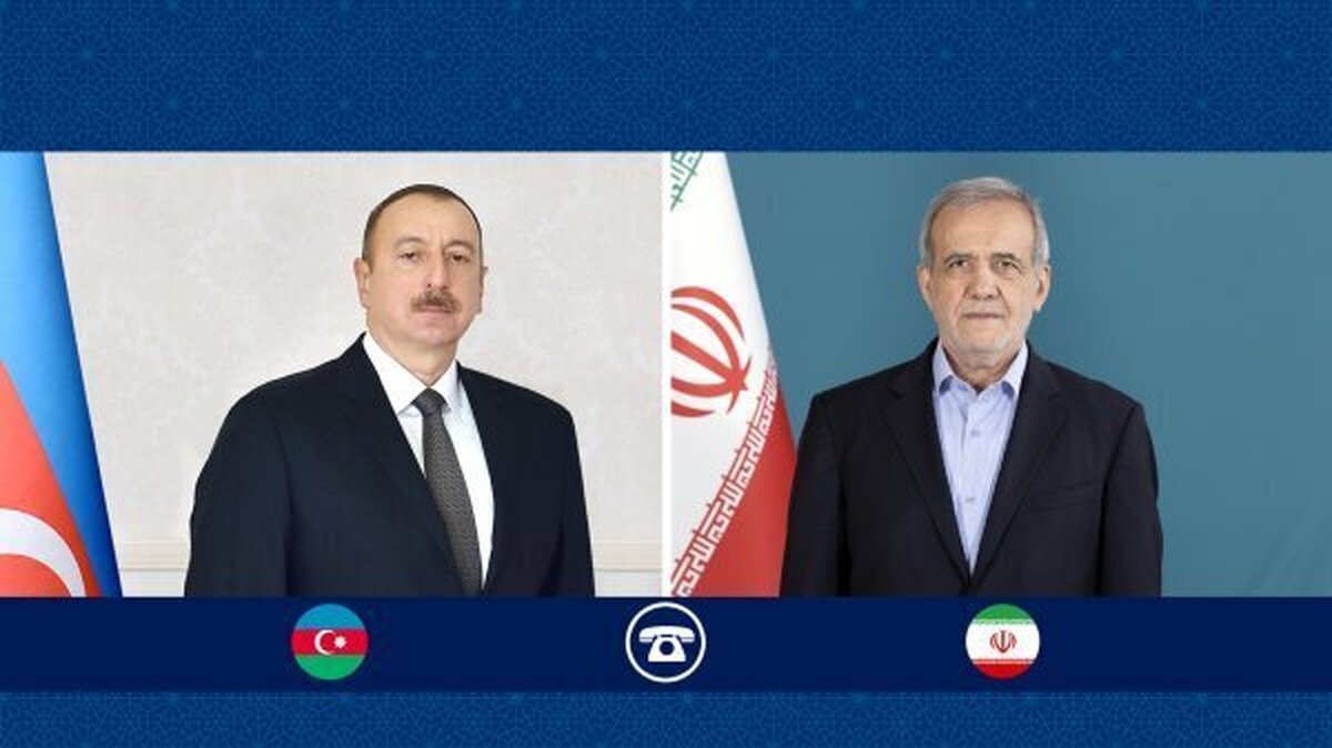 گفتگوی عیدانه روسای جمهور ایران و جمهوری آذربایجان