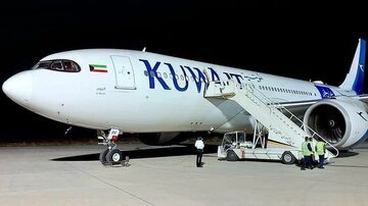 فرود اضطراری هواپیمای کویتی در فرودگاه زاهدان
