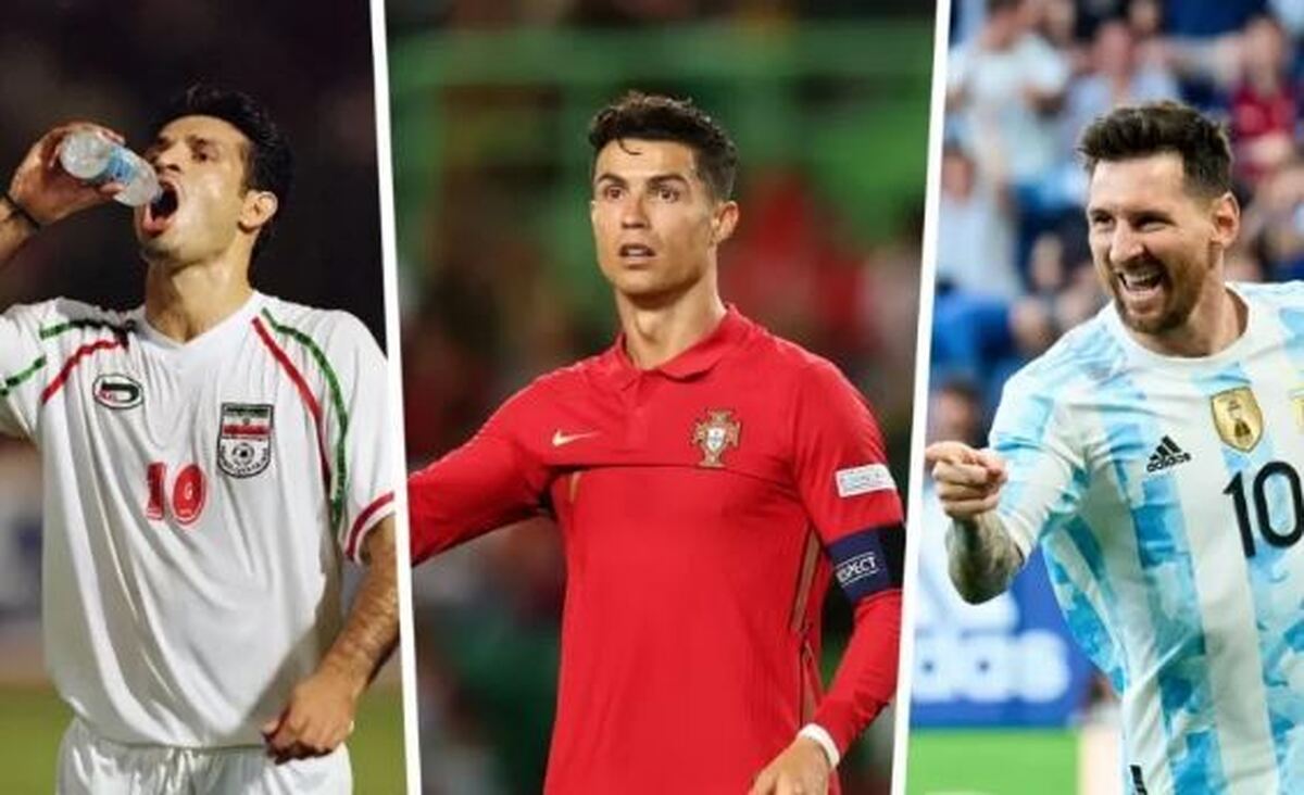 دسته بندی ۳۰ گلزن برتر تاریخ فوتبال ملی مردان /رونالدو و مسی در صدر جدول