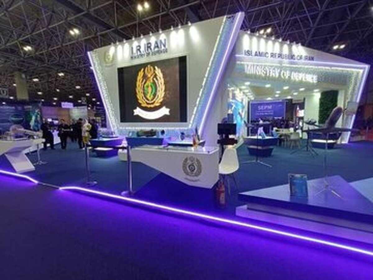 نمایش دستاورد‌های صنعت دفاعی جمهوری اسلامی ایران در نمایشگاه LAAD ۲۰۲۵ برزیل