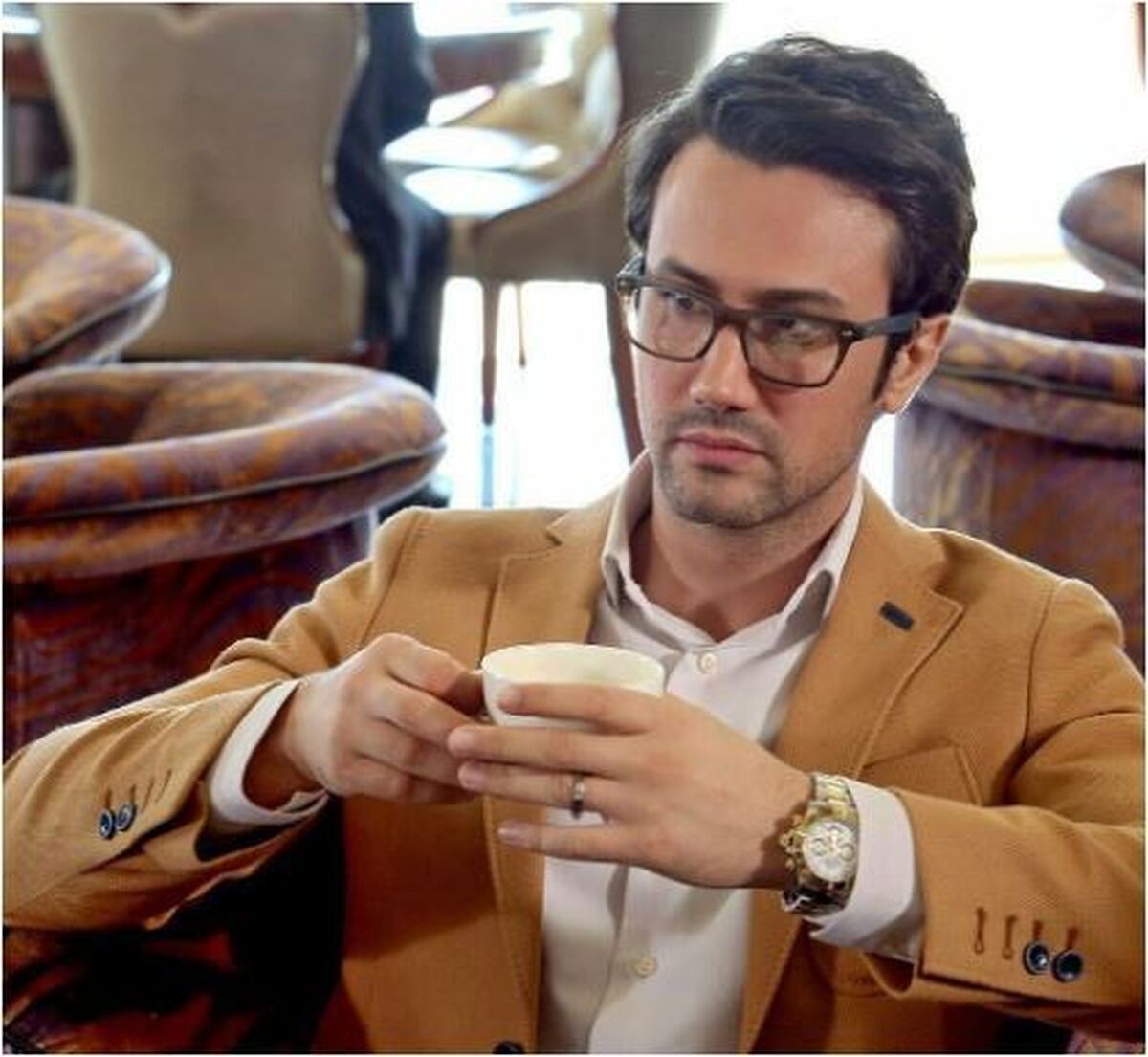 سلفی آیینه‌ای جذاب شاهرخ استخری همراه با بهترین اتفاق‌های زندگی اش