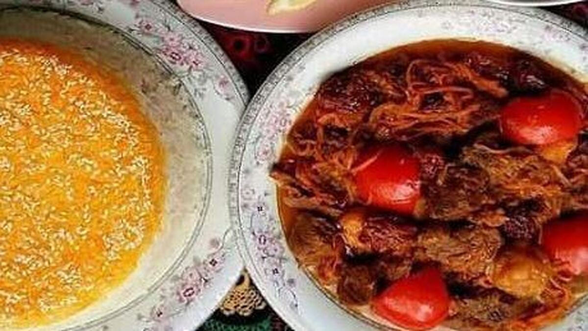 خورشت هویج و آلو ملس وآبدار برای ناهار / دستور پخت