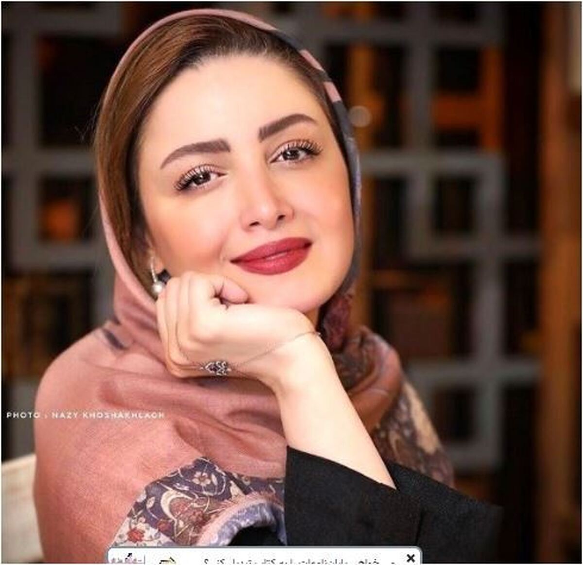 سلفی صمیمانه شیلا خداداد کنار عزیزترین فرد زندگی اش/عشقتان مانا!