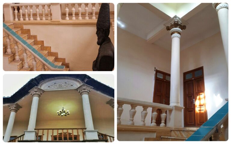 عمارت سردار مفخم قزوین؛ تلفیقی از شکوه و زیبایی معماری قاجاری و پهلوی