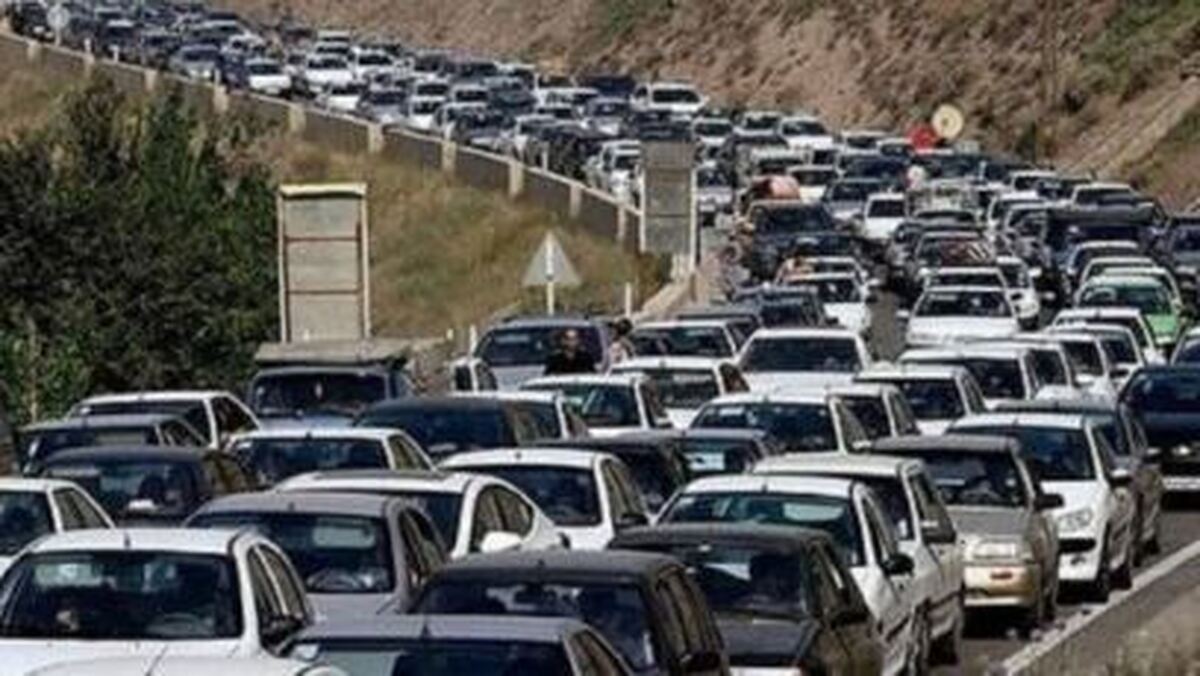 ادامه موج برگشت مسافران نوروزی از جاده‌های شمال