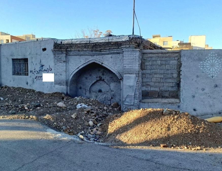«​​سردر گرمابه تاریخی پیرحصار» پاتوق جدید معتادان شهر قزوین