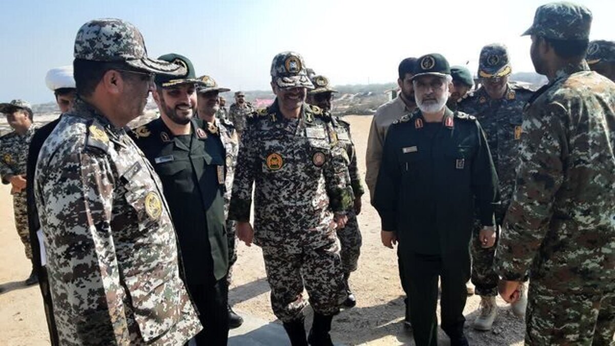 توان دفاعی جزایر جنوب کشور ارزیابی شد