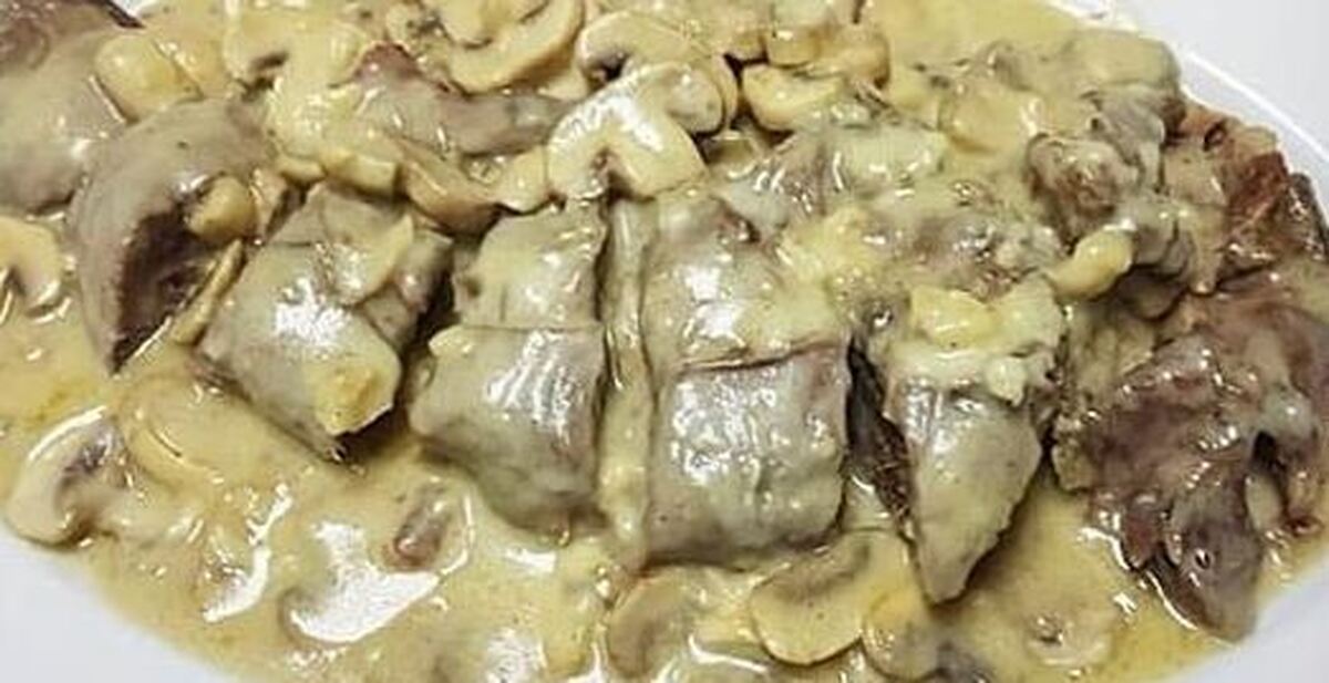 خوراک زبان و قارچ با سس متفاوت و مخصوصش که شما را شگفت زده می‌کند